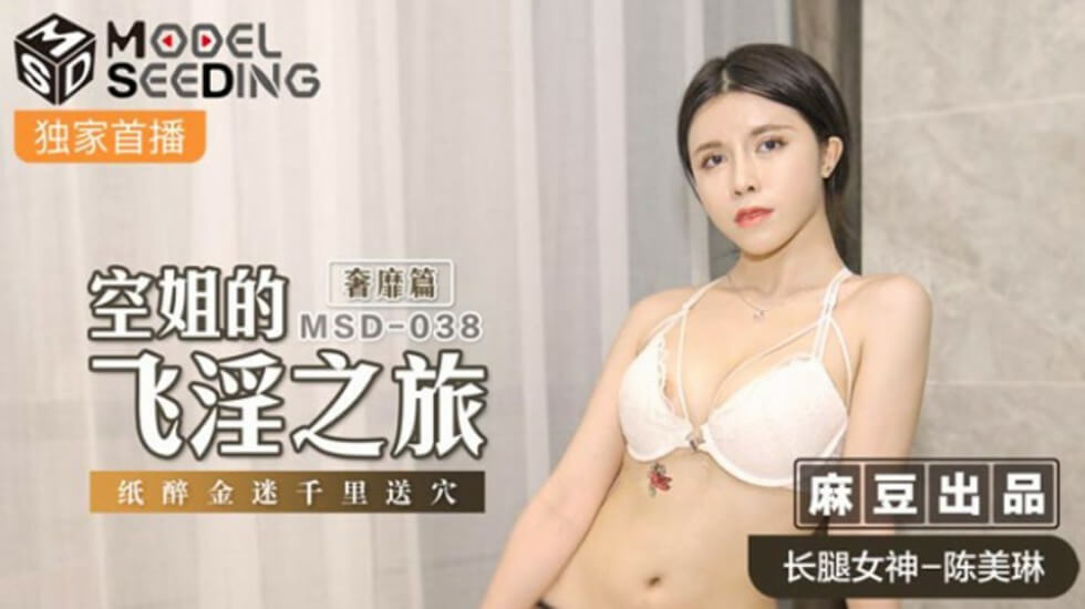 麻豆空姐陈美琳奢靡飞淫之旅:纸醉金迷千里送穴激情诱惑